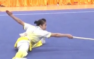 Video: Bài biểu diễn thương thuật mang về HCB của Thuý Vi