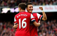 Aaron Ramsey lại được vinh danh