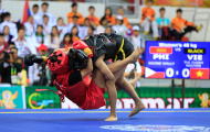 Cô gái wushu nén đau để giành HC vàng