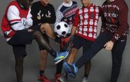 Sao Arsenal chụp ảnh Giáng sinh làm từ thiện