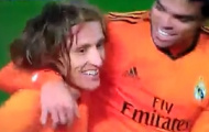 Video: Modric sút ngay góc chữ A mở tỉ số (Copenhagen - Real Madrid)