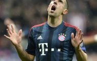 Ribery choáng váng với trận thua ngược của Bayern