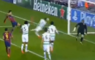 Video: Pique sút bồi mở tỉ số 1-0 (Barcelona - Celtic)