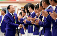 Bộ trưởng Bộ VH, TT&DL Hoàng Tuấn Anh: 'Các VĐV cần nỗ lực hết mình...'