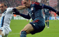 Video: Zabaleta bị Ribery 'dắt mũi' đến tội nghiệp