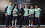 Barca khoe nhà tài trợ mới với logo ở vị trí cực 'hiểm'