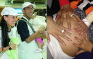 Tevez “tỏ tình” với vợ