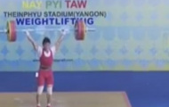 Video: Lực sĩ Thạch Kim Tuấn giành HCV cử tạ 56 kg