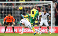 Norwich chia điểm với Swansea