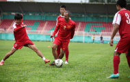 Tuyển thủ U.19 Việt Nam... bay như chim