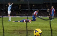 Video Premier League: Edin Dzeko nổ súng giúp Man xanh vượt qua Crystal Palace