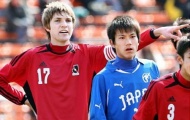 U19 Nhật Bản sở hữu trung vệ lai cao gần 2 mét