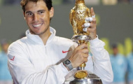 Chùm ảnh: Rafael Nadal rạng ngời nâng cúp Qatar Open