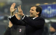 Allegri thừa nhận Milan đang phải chiến đấu để trụ hạng