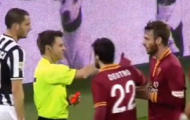 Video: Daniele De Rossi dính thẻ đỏ trong trận thua 3-0 trước Juventus