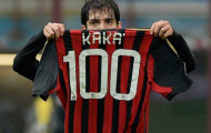 Kaka và cột mốc 100 bàn: Vĩ đại cùng Milan