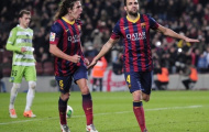 Video Cúp Nhà Vua Tây Ban Nha: Barca hạ gục Getafe không bàn gỡ