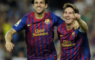 Messi trở lại, Fabregas lại làm người thừa?