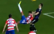 Video: Cú vô-lê chổng ngược thành bàn tại vòng 19 La Liga