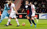 Ajaccio 1-2 PSG: Matuidi lu mờ Ibrahimovic