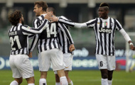 Vòng 19 Serie A: Không có biến động
