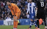 Hình ảnh bất lực của Ronaldo trong trận gặp Espanyol