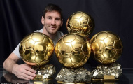 10 chủ nhân Quả bóng Vàng gần nhất