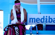Chùm ảnh: Murray, Tomic lắc đầu lè lưỡi dưới cái nóng thiêu đốt của Melbourne