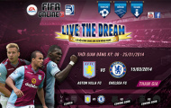 Cơ hội MIỄN PHÍ đến Anh xem trực tiếp trận Aston Villa vs Chelsea