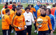Sao Real tò mò xem Quả bóng vàng của Ronaldo