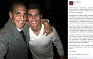 Tâm thư xúc động của Ferdinand dành cho Cristiano Ronaldo