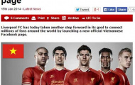 Liverpool úp mở về khả năng đến Việt Nam