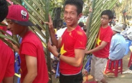 Cầu thủ U19 Việt Nam tham gia chương trình từ thiện vì cộng đồng