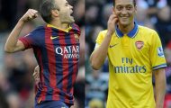 9 kiến tạo gia xuất sắc nhất năm 2013: Ozil kém miếng