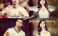 Ảnh chế Fan nữ thể hiện tình yêu với Ronaldo hot nhất tuần