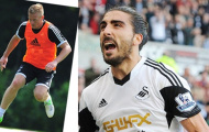 Sao Swansea City bị cảnh sát 'sờ gáy' vì dùng gạch tấn công đồng đội