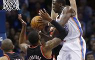 Oklahoma City Thunder hạ Portland Trail Blazers trên sân nhà