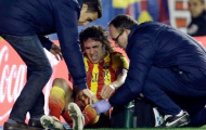 Vừa trở lại không lâu, Puyol lại dính chấn thương
