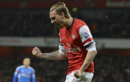 Bendtner có thể sẽ ra sân vào tối nay