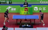 Trận đấu bóng bàn 'dị' số 1 thế giới