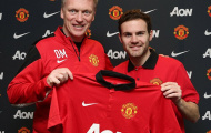 Huyền thoại M.U trao áo số 7 cho Juan Mata