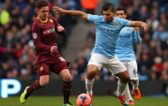 Aguero nuôi mộng 'ăn 4' cùng Man City