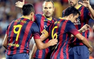 Video cúp nhà Vua: Chiến thắng 5-1 của Barca trước Levante