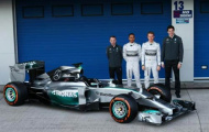 F1: Chiếc W05 mới toanh của Mercedes GP