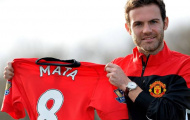 Mata tiết lộ lí do chọn số 8 ở Man Utd