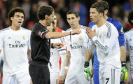 Trọng tài cho CR7 thẻ đỏ bị cấm hành nghề 1 tháng