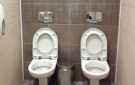 Bồn cầu đôi tại Olympic Sochi