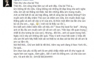 Sốc: Siêu mẫu hàng đầu Việt Nam thú nhận có con với… David Beckham