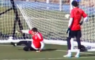 Video: CR7 và Casillas thể hiện kĩ thuật trong buổi tập của Real