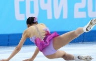 Olympic Sochi: Người đẹp trượt băng Nhật gặp sự cố trong ngày thi đầu